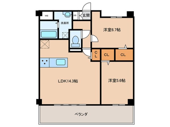 仮）吉塚６丁目プロジェクトの物件間取画像